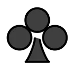 Club Suit SVG Icon